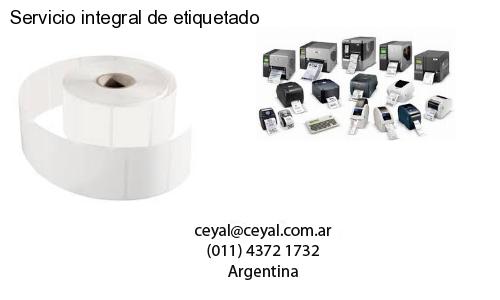 Servicio integral de etiquetado