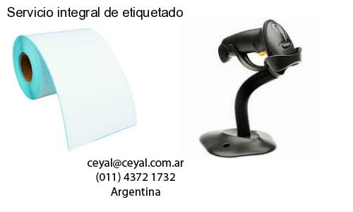 Servicio integral de etiquetado