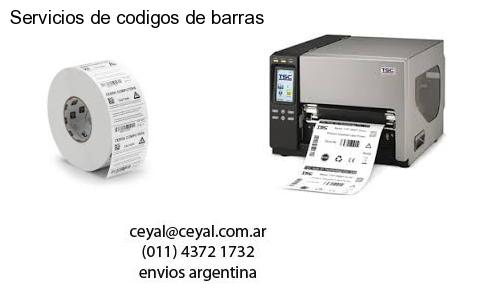 Servicios de codigos de barras