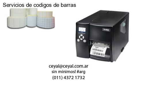 Servicios de codigos de barras
