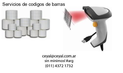 Servicios de codigos de barras