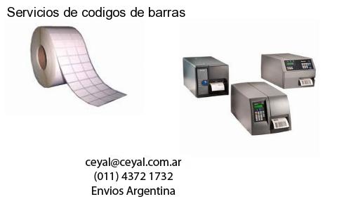 Servicios de codigos de barras