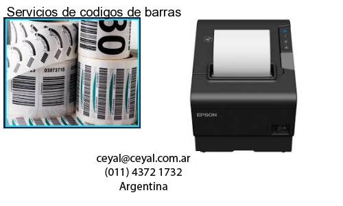 Servicios de codigos de barras