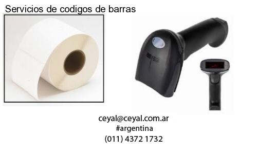 Servicios de codigos de barras