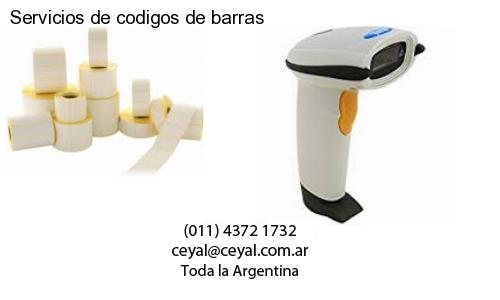 Servicios de codigos de barras