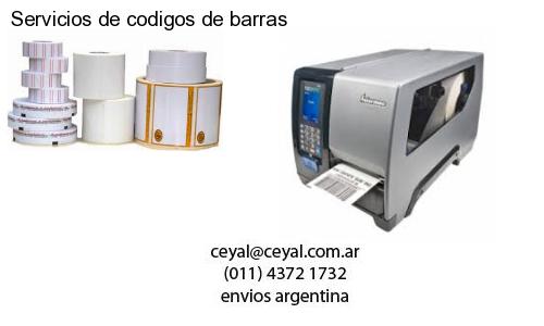 Servicios de codigos de barras