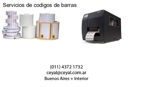 Servicios de codigos de barras