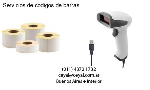 Servicios de codigos de barras