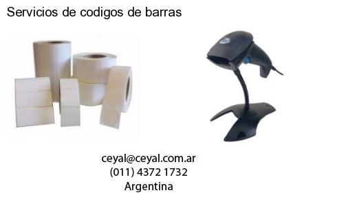 Servicios de codigos de barras