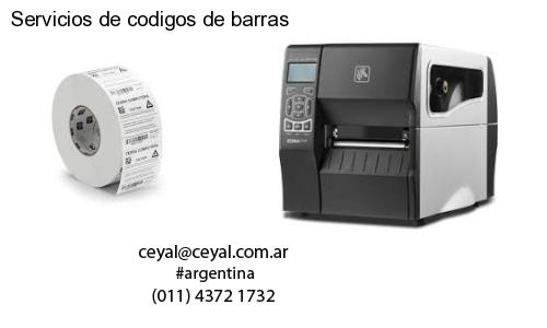 Servicios de codigos de barras