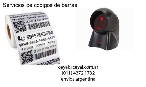 Servicios de codigos de barras