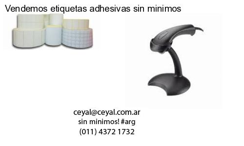 Vendemos etiquetas adhesivas sin minimos