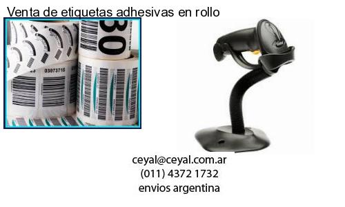 Venta de etiquetas adhesivas en rollo