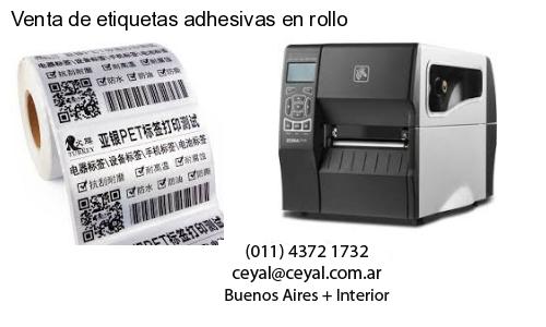 Venta de etiquetas adhesivas en rollo