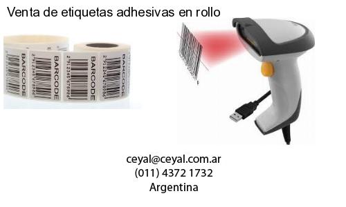 Venta de etiquetas adhesivas en rollo