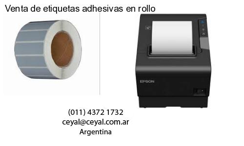 Venta de etiquetas adhesivas en rollo