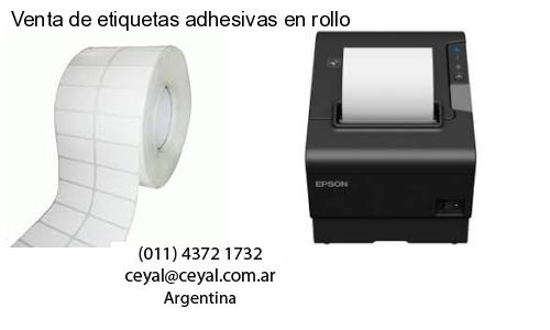 Venta de etiquetas adhesivas en rollo