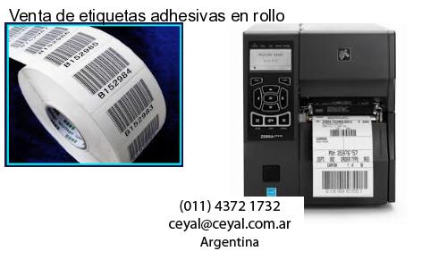 Venta de etiquetas adhesivas en rollo