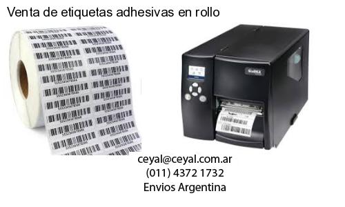 Venta de etiquetas adhesivas en rollo