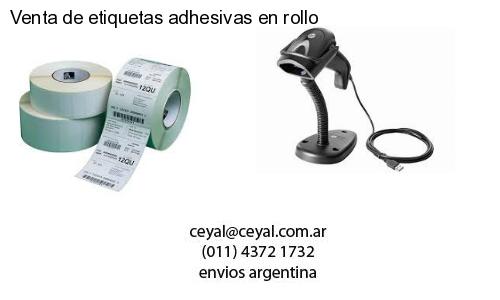 Venta de etiquetas adhesivas en rollo