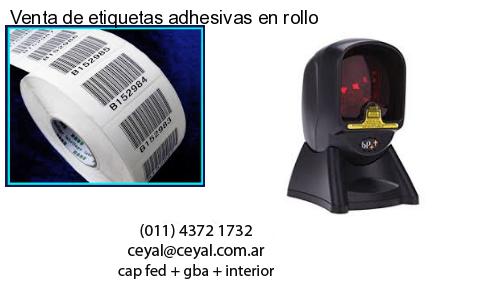 Venta de etiquetas adhesivas en rollo