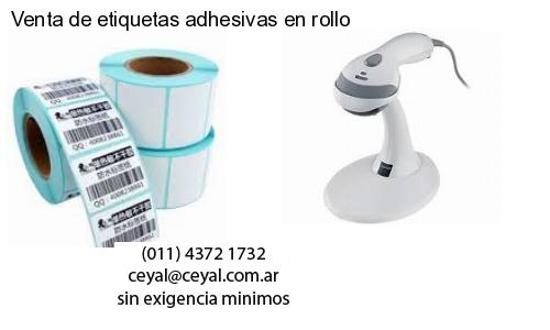 Venta de etiquetas adhesivas en rollo