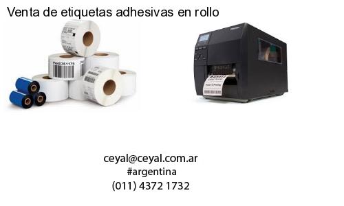Venta de etiquetas adhesivas en rollo