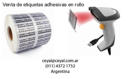 Venta de etiquetas adhesivas en rollo