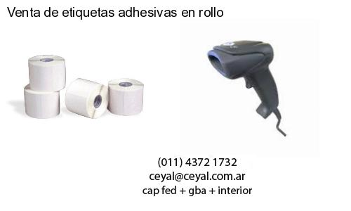 Venta de etiquetas adhesivas en rollo