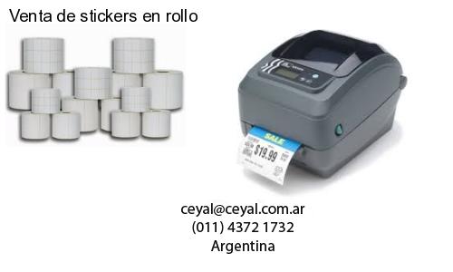 Venta de stickers en rollo