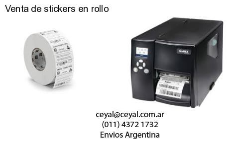 Venta de stickers en rollo