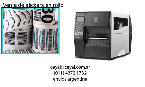 Venta de stickers en rollo
