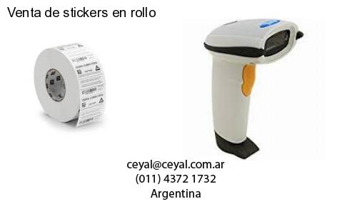Venta de stickers en rollo