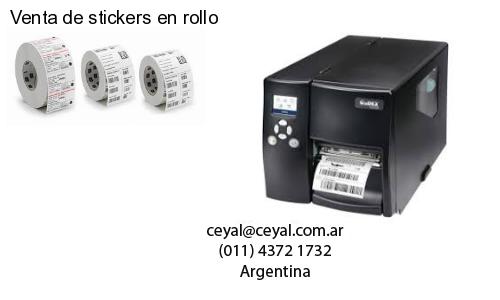Venta de stickers en rollo