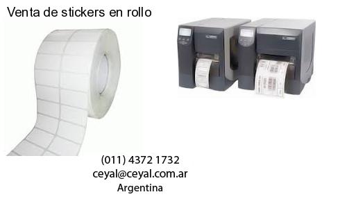 Venta de stickers en rollo
