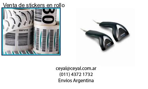 Venta de stickers en rollo