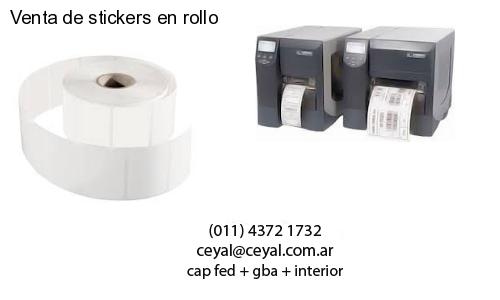 Venta de stickers en rollo