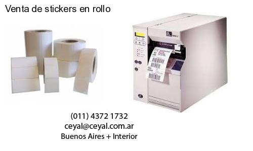 Venta de stickers en rollo