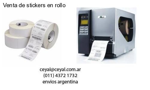Venta de stickers en rollo