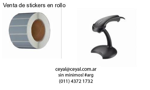 Venta de stickers en rollo