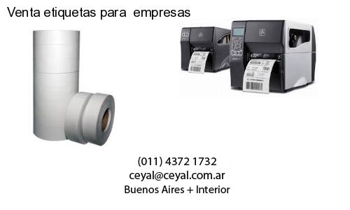 Venta etiquetas para  empresas