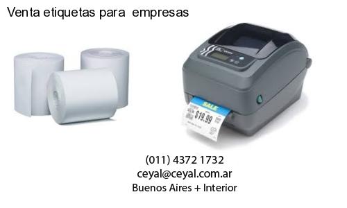 Venta etiquetas para empresas