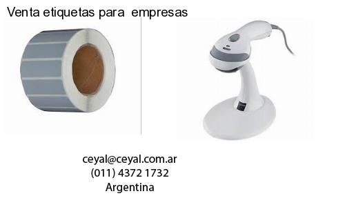 Venta etiquetas para  empresas