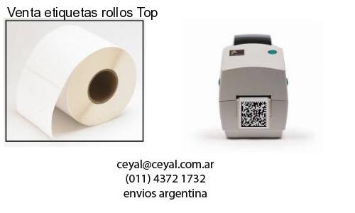 Venta etiquetas rollos Top