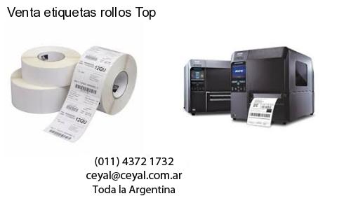 Venta etiquetas rollos Top