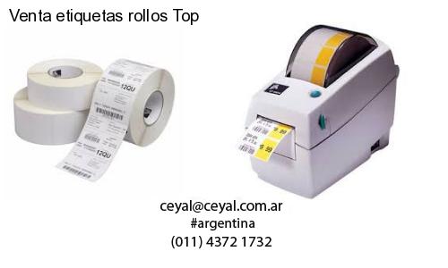 Venta etiquetas rollos Top