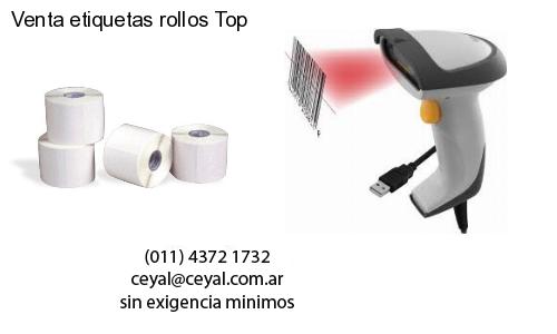 Venta etiquetas rollos Top