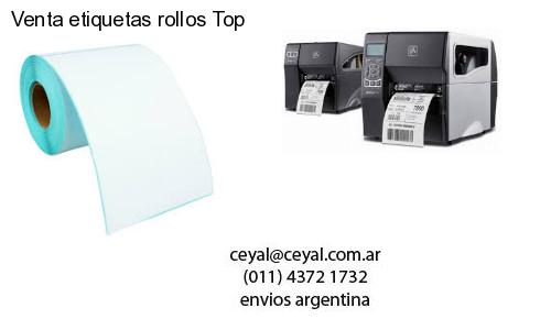 Venta etiquetas rollos Top