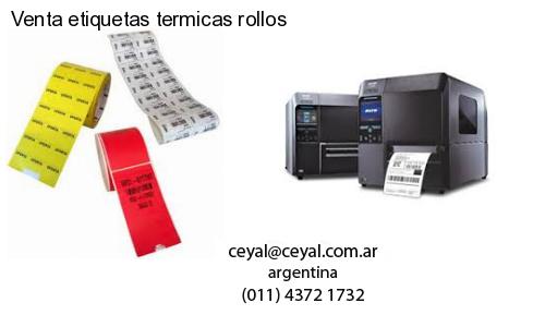 Venta etiquetas termicas rollos