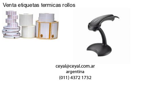 Venta etiquetas termicas rollos